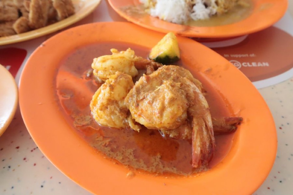Sambal prawn