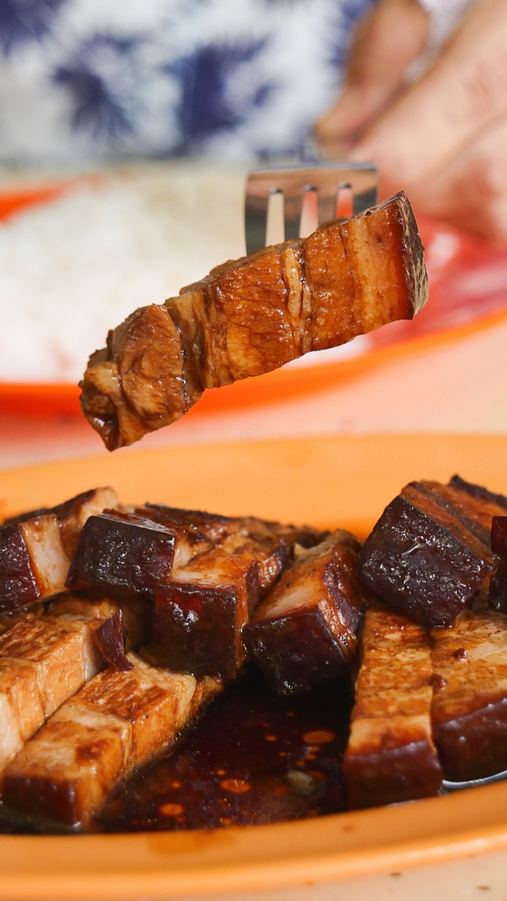 Braised pork belly