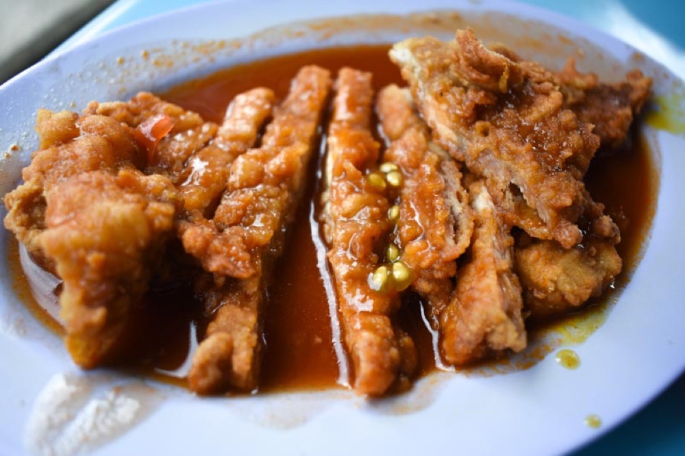 Fried pork chop